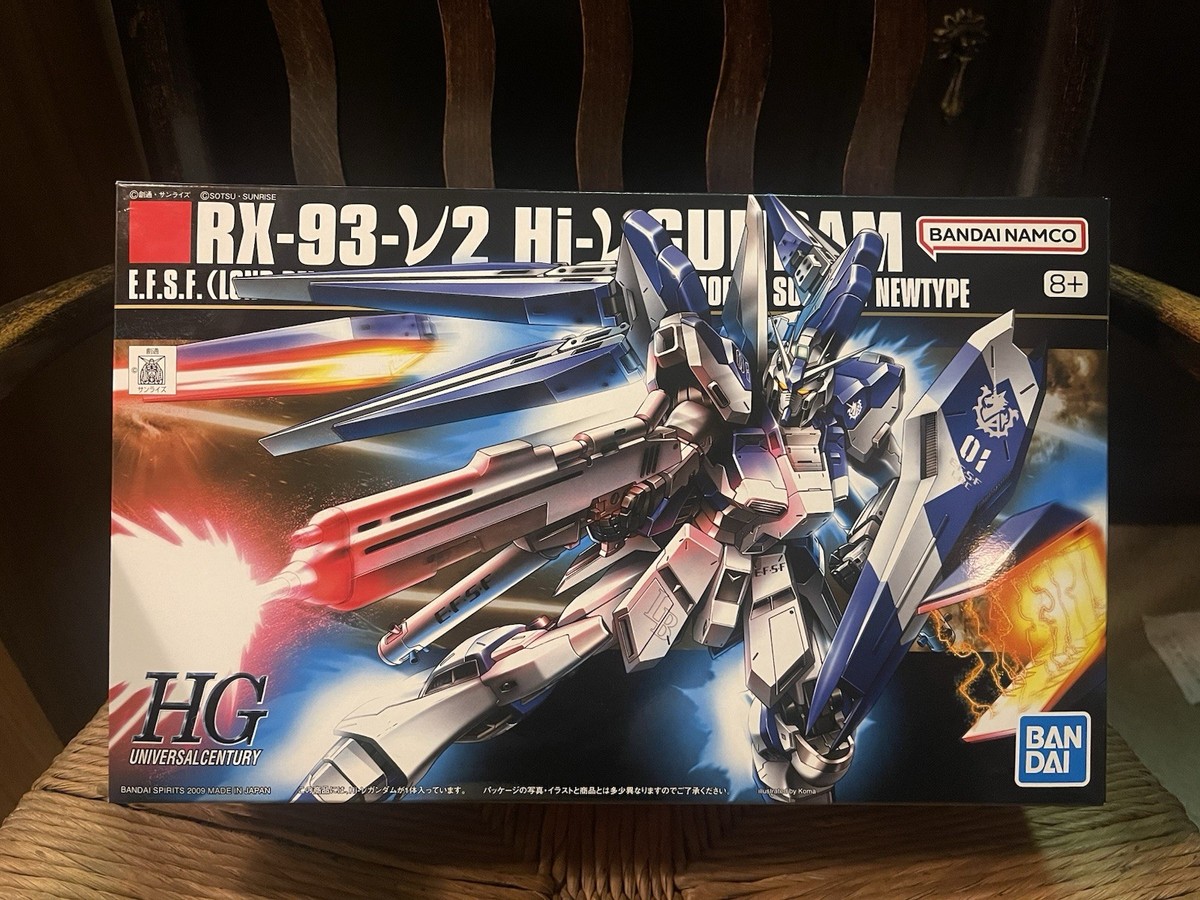 Bandai Hi-Nu Gundam (RG) Gundam Model Kit for sale online | eBay