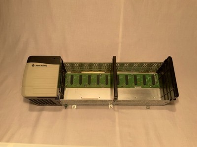 Allen Bradley 1756-A10/B ControlLogix 10-Slot Chassis mit 1756-PA75/B Netzteil