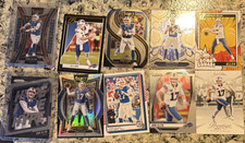 Panini Josh Allen Buffalo Bills NFL Sports Trading Card Lot - 10 Cards