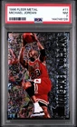 1996 FLEER METAL #11 MICHAEL JORDAN PSA 7