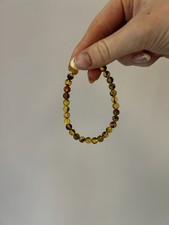 Baltic Sea Amber Natural Crystal Bracelet
