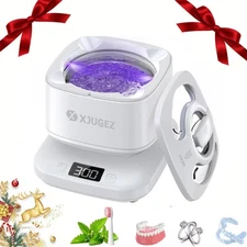 UV Ultrasonic Retainer Cleaner Machine Dental Guard Cleaser Pod for Invisalign