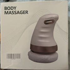 Cellulite Massager Body Sculpting Machine 6 Washable Pads, Adj. Speed Relax