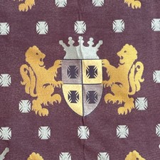 Burch Fabrics Joust Royal Burgundy Jacquard Upholstery Fabric