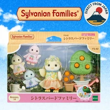 EPOCH Sylvanian Families Doll Citrus Bird Family FS-62