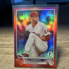 Kyle Gibson /50 Phillies #57 Red 2022