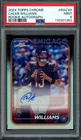 2024 Topps Chrome - Rookie Autographs Caleb Williams #RA-CWI PSA 9