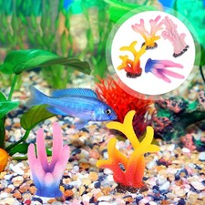 8 Pezzi Decorazione Barriera Corallina Mini Serbatoio Pesci Decorazioni Paesaggistiche Ornamento