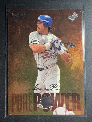 1996 Donruss Pure Power #5 Mike Piazza Dodgers /5000
