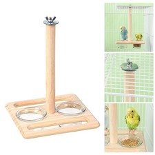 Parrots Feeding Bowl Cups Bird Cage Accessories Cage Hanging Stand Parrots Cage