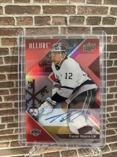 2024-25 Upper Deck Allure Trevor Moore Red Rainbow Auto #90