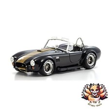 NEW Kyosho Kyosho Original 1/18 Scale Shelby Cobra 427S/C Black/Gold Stripe