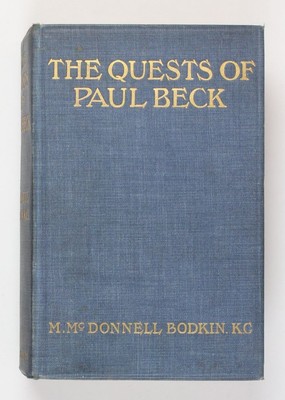 The Quests of Paul Beck Bodkin, M. McDonnell: