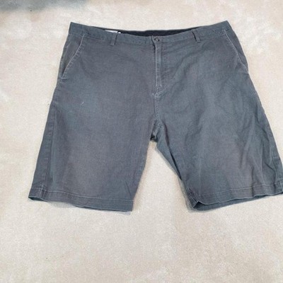 Vintage Volcom Chino Shorts Herren 40 W Grau Outdoor Freizeit DA1460
