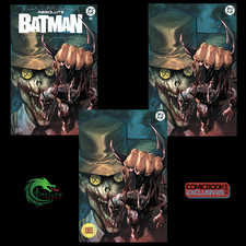 Absolute Batman 19 Stephen Segovia Variante ESPANTAPÁJAROS LÁMINA VIRGEN VESTIDO COMERCIAL Conjunto