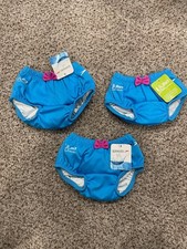 Lot of 3 Speedo Reusable Blue Swim Diaper Size M New, Swimwear,