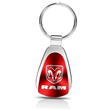 , INC. Officially Licensed Red Teardrop Key Fob for Ram 