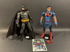 DC MULTIVERSE MCFARLANE COWARDLY LOT BATMAN AND AUTHORITY SUPERMAN 7 FIGURES