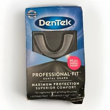 DenTek Professional-Fit Dental Guard Mouth for Grinding Teeth at Night READ!
