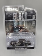 Greenlight Collectibles Black Bandit Series 1987 Plymouth Gran Fury