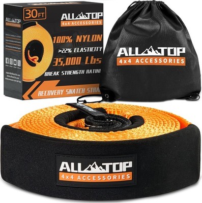 ALL-TOP Recovery Snatch Strap, 3in x 30ft - 3'' x 30 , 3 x 30  