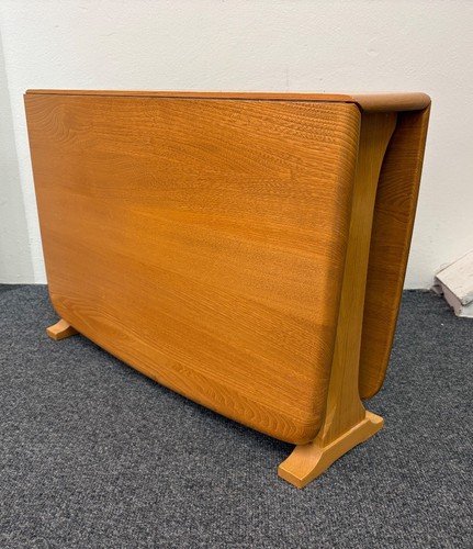 ERCOL Vintage Retro Solid Elm Windsor Gateleg Coffee Table Blonde 820 ...