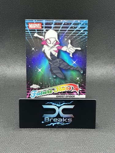 Ghost-Spider [Orange Refractor] #FS-1 Marvel 2025 Topps Chrome Future Stars card