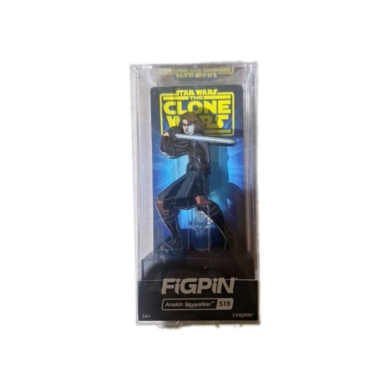 FiGPiN Star Wars The Clone Wars: Enamel Pin Anakin Skywalker [518] NEW!