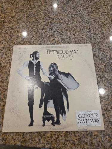 Fleetwood Mac Rumours Vinyl Album BSK 3010 Warner Brothers Records Lyric Sheet