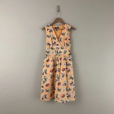 Modcloth Annie Get Your Fun Western Fit & Flare Dress Womens Size Small