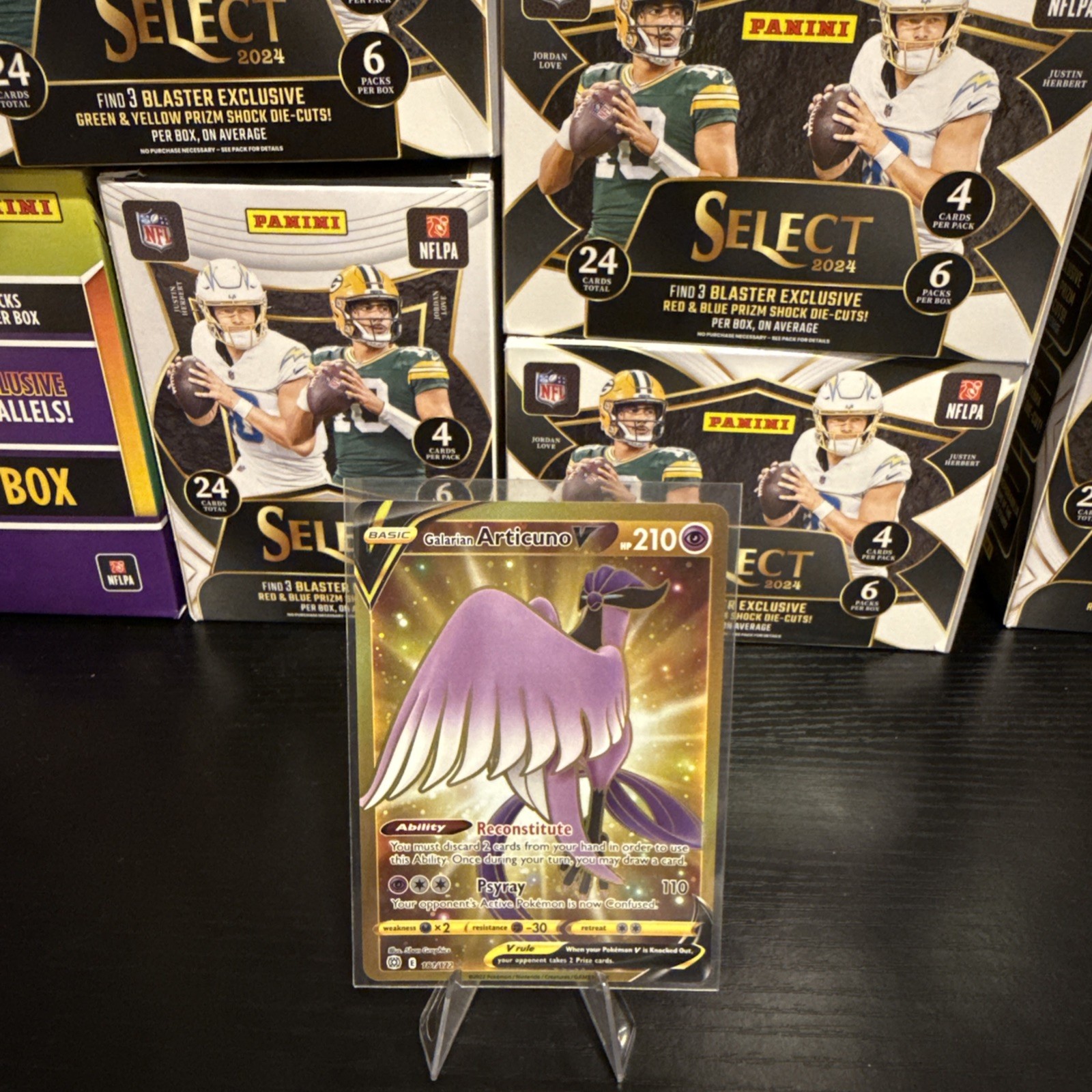 Pokemon Brilliant Stars Galarian Articuno V 181/172 Gold Secret Rare NM