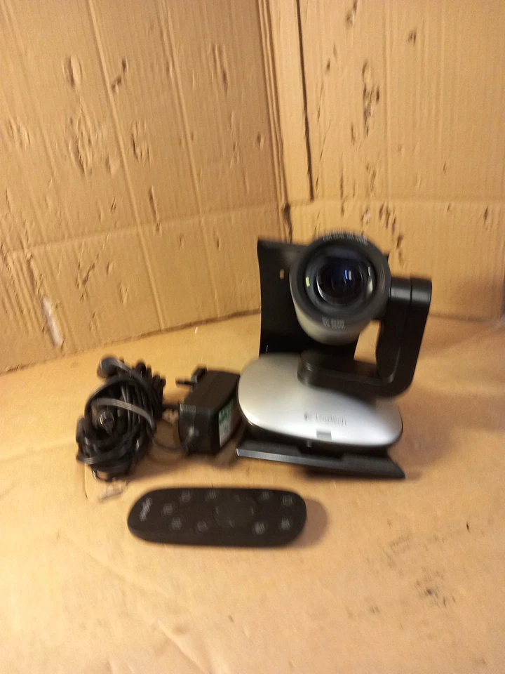 Logitech V-U0035 PTZ Pro Conference Camera 860-000481 Carl Zeiss + bits, READ - Image 4 of 4