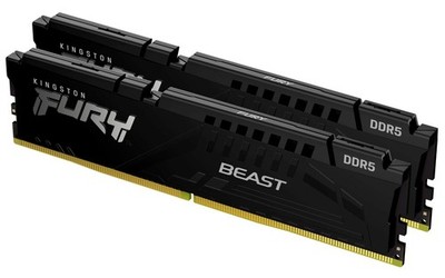 Kingston FURY Beast DDR5 64GB (2x32GB) 5600MHz CL36 Desktop RAM