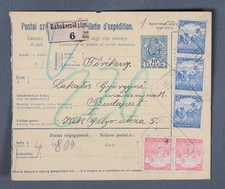 MayfairStamps Hungary 1917 Rabakeczol to Budapest Registered Parcel Receipt aaw_
