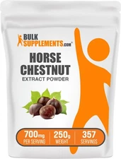 BulkSupplements Horse Chestnut Extract Powder - 700mg per Serving