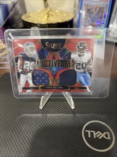 2025 Panini Select - Multiverse Tony Pollard #MVJ-TPD Red Prizm (MEM)