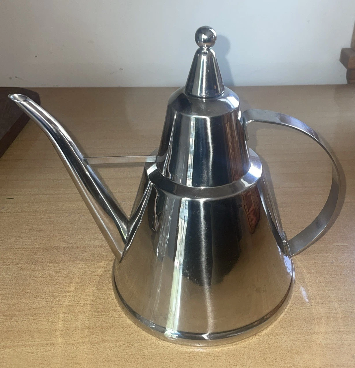Vintage Retro Silver Stainless Steel / Oil Cruet/ Water Can OS New
Opens in a new window or tab