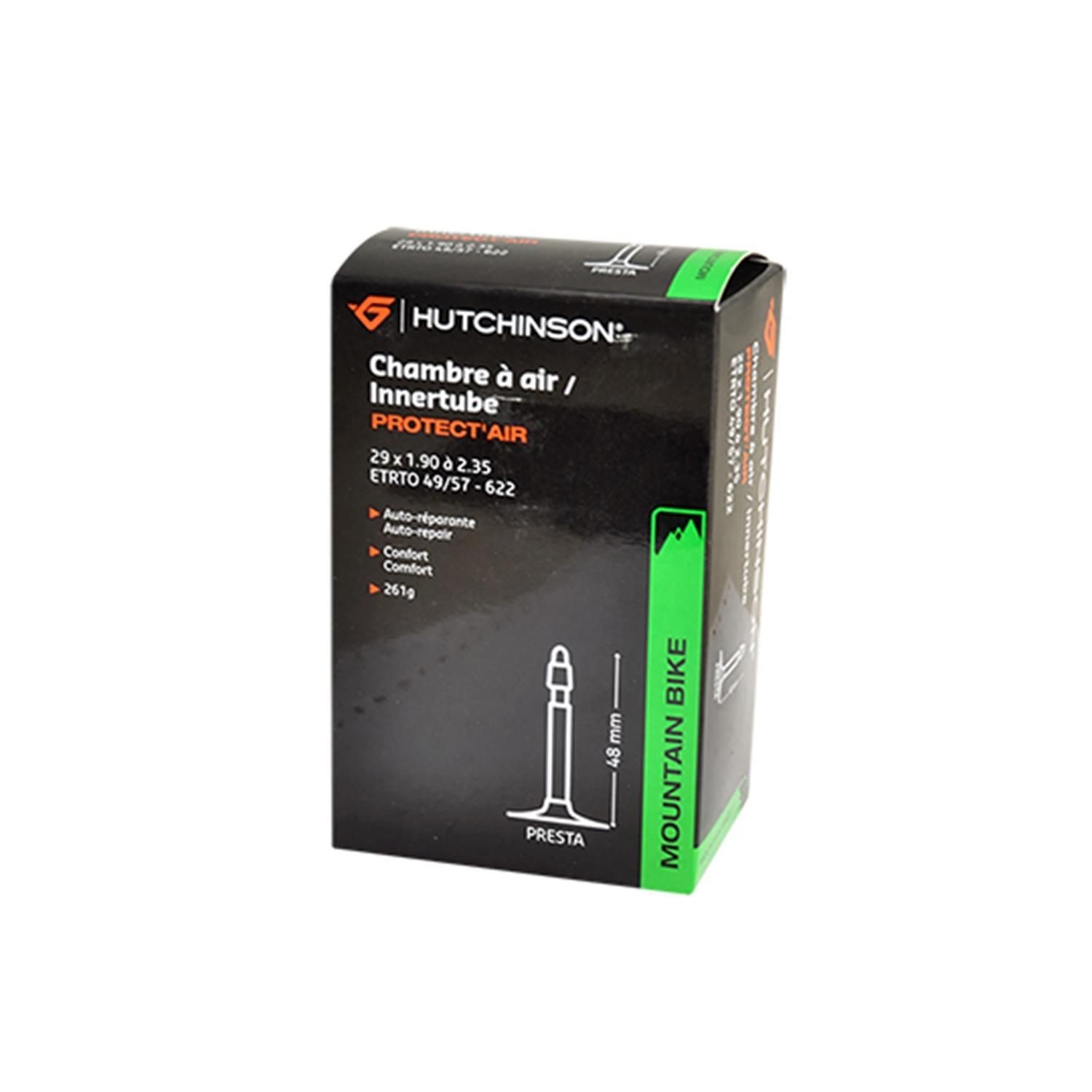 Chambre à air VTT 29 Hutchinson Protect'Air anti-crevaison à valve Presta