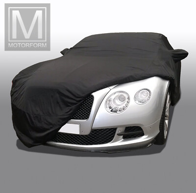 Bentley Continental GT 2011-18  Indoor Auto Cover Stoffgarage schwarz superweich