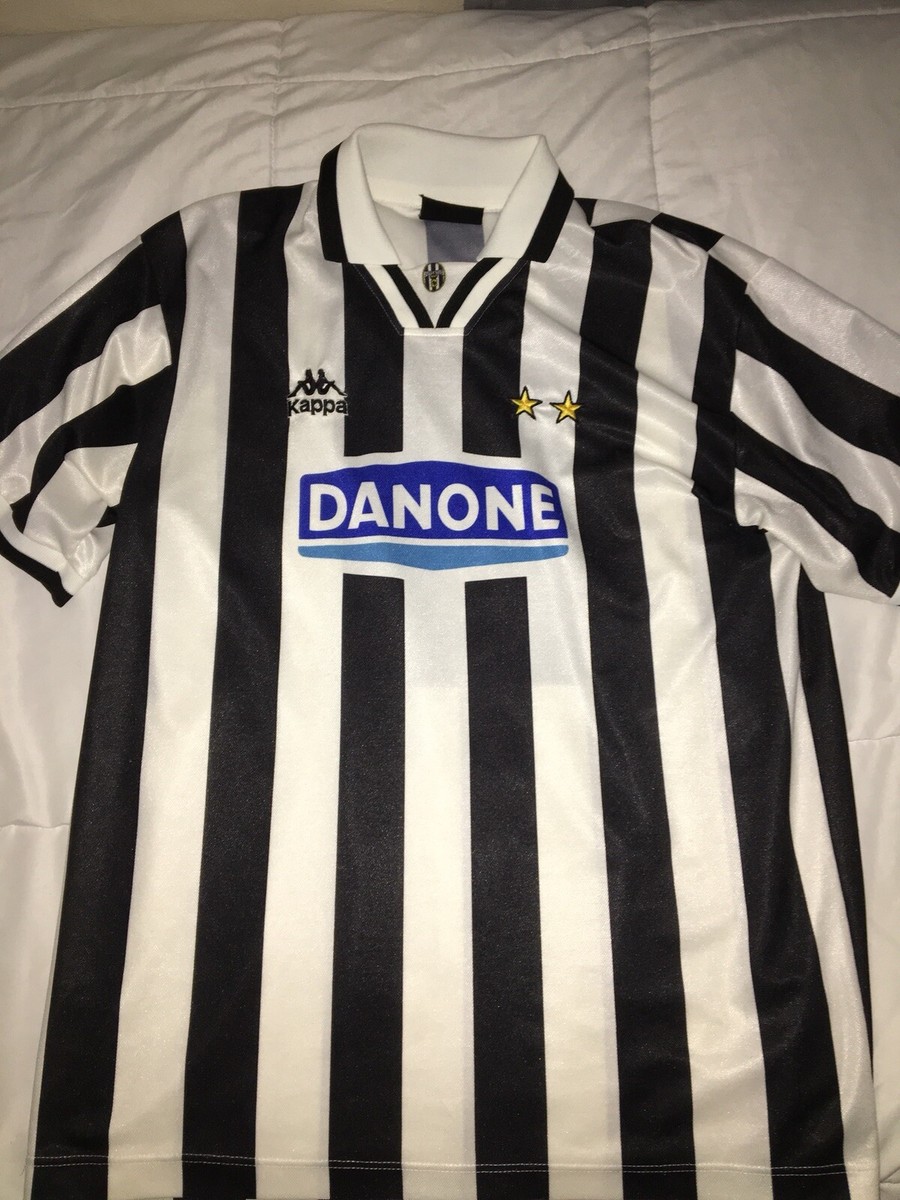 Kappa VTG Juventus 94/95 Home Danone Soccer Jersey XL | eBay Kappa VTG Juventus 94/95 Home Danone Soccer Jersey XL | eBay