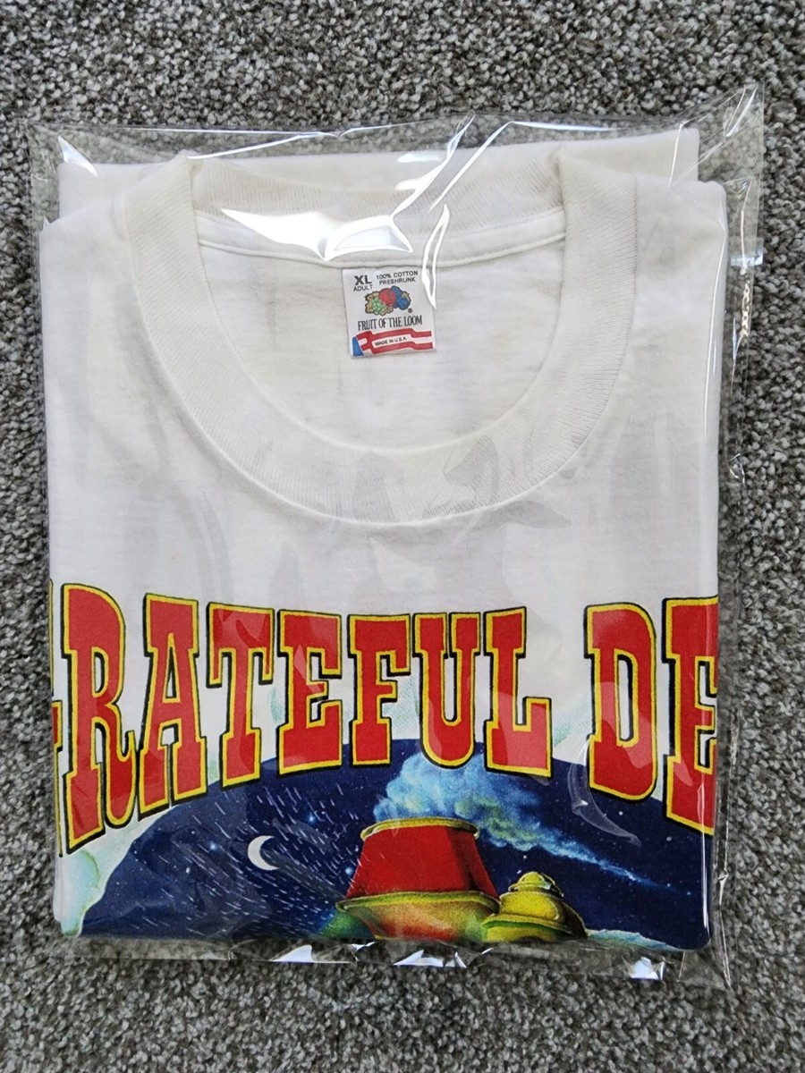 Vintage GRATEFUL DEAD T SHIRT SUMMER TOUR 1995 Double sided