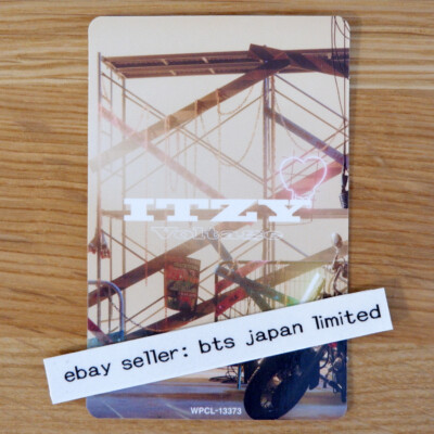 ITZY Yuna Voltage Official Photocard Photo card A B Normal Japan