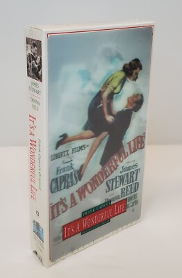 Its a Wonderful Life VHS 1993 Original Uncut Version (Holographic Front) SEALED