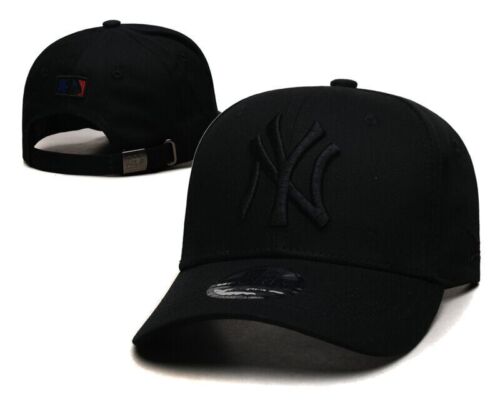 NEW YORK NY YANKEES MLB Baseball Cap Trucker Hat Adjustable Men's Black