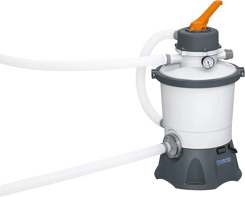 Flowclear 800gal Swimming Pool Filter Pump Sand Water Cleaning Outdoor - Image 2 of 4