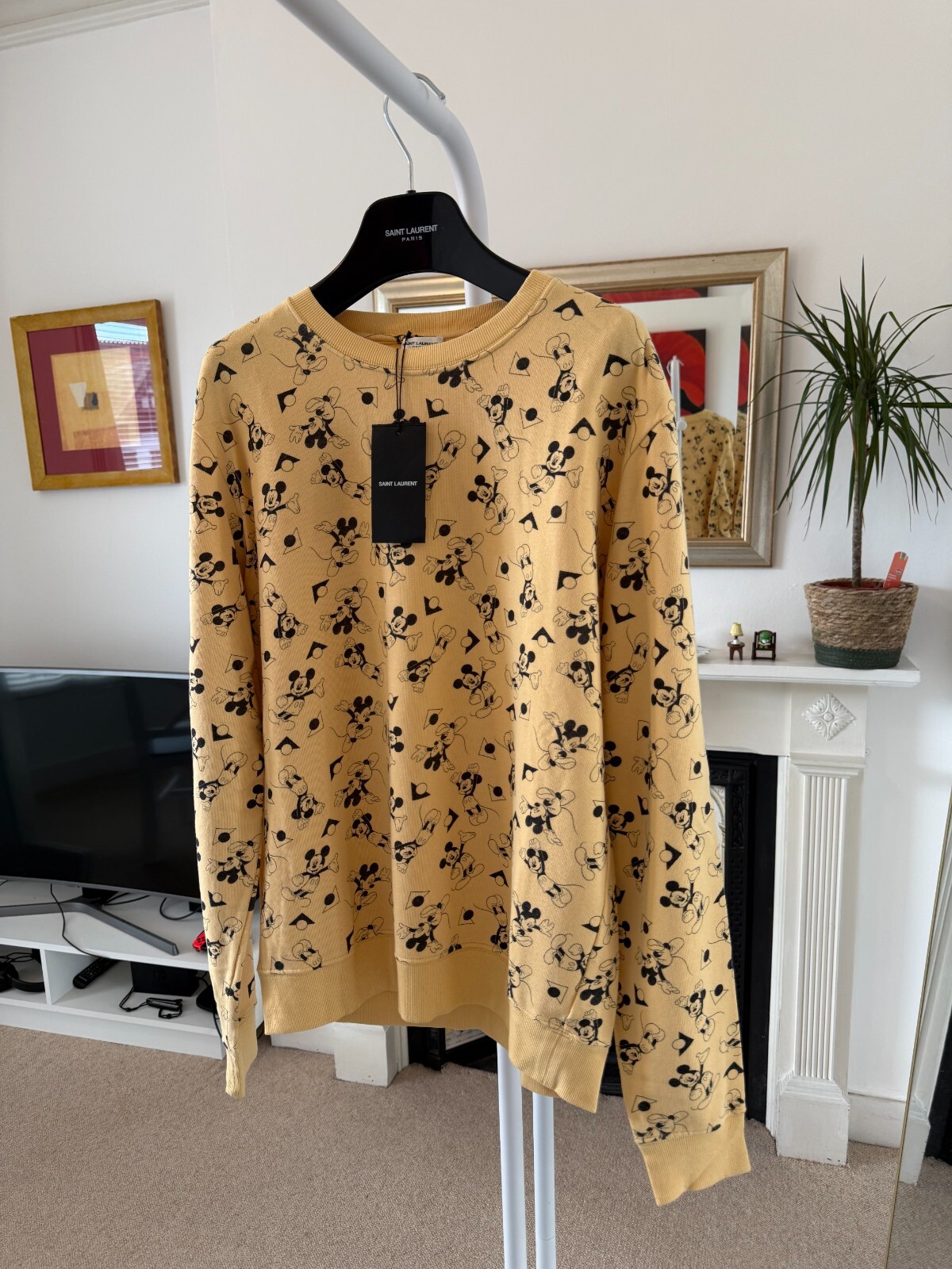 Maglione Saint Laurent x Disney Topolino