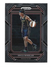 2023 Panini Prizm WNBA #61 Erica Wheeler Indiana Fever Basketball Base Card