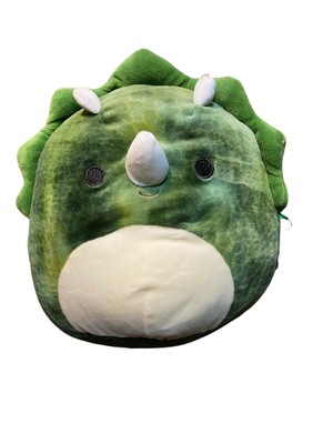 Trey Squishmallows Green Triceratops 8 