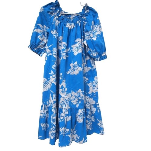Blue Ginger Sample Hawaiian Dress Womens M Purple Floral Beach Vacation  Resort | eBay