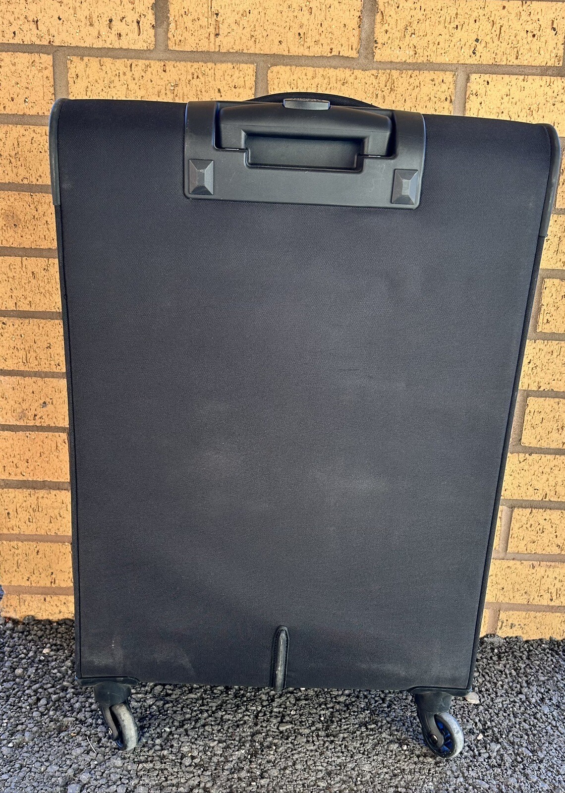 American Tourister Medium Suitcase 4 Wheel Spinner 66cm Black Bombay